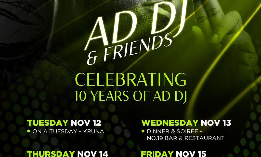 AD DJ celebrates a 10-year career milestone