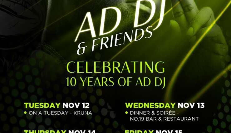 AD DJ celebrates a 10-year career milestone